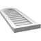 Ekena Millwork Round Top Surface Mount PVC Gable Vent w/ 2"W x 2"P Brickmould Sill Frame, 12"W x 32"H GVPRT12X3203SN - alternate 5